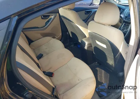 2013 Hyundai Elantra Gls из США, поврежденный, VIN 5NPDH4AE8DH384968